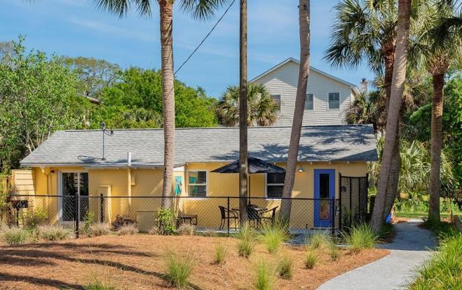 Folly Vacation Laid Back Casual Beach Bungalow 209-B Folly Beach Exteriér fotografie